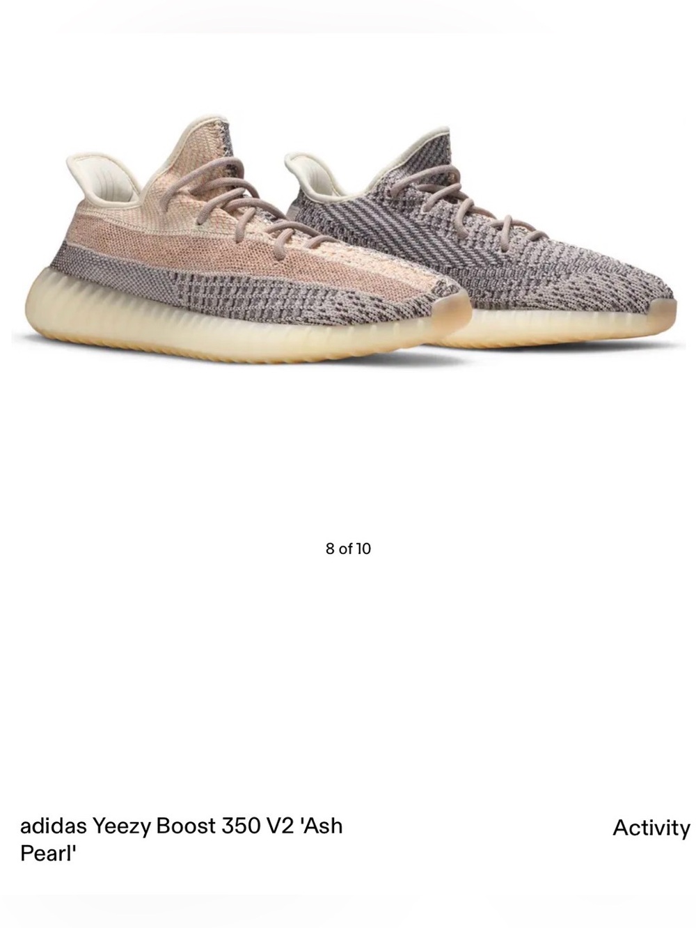 adidas Yeezy Boost 350 V2 - Ash Pearl Neutral Beige/Grey